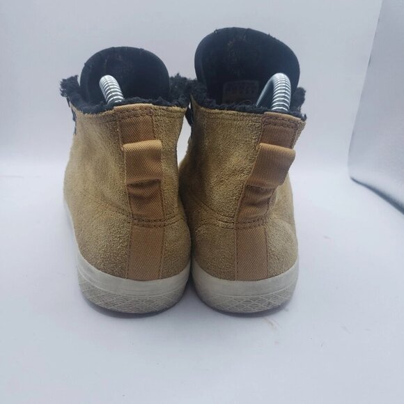 Adidas womens Honey Hook High Tops In Sand Brown size 5 - Picture 5 of 7